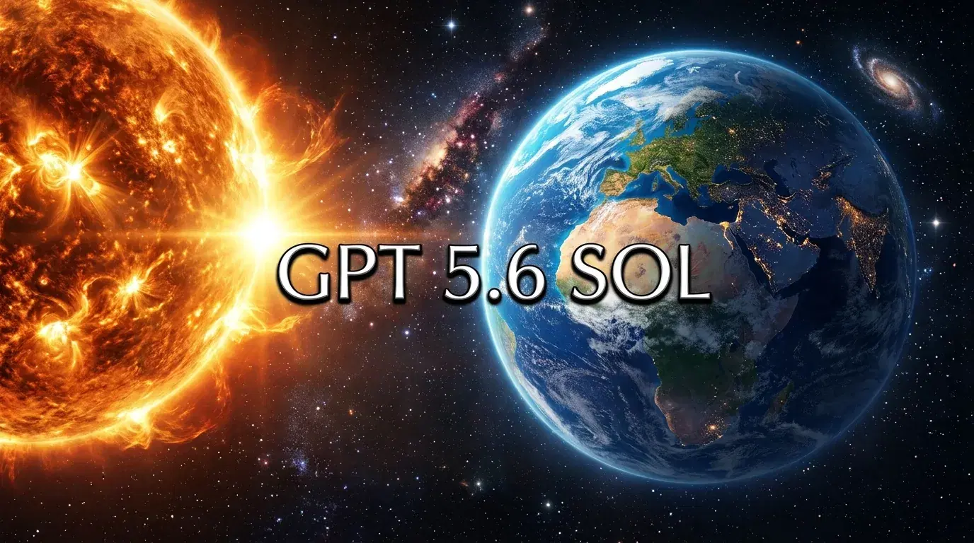 GPT-5.6 Sol yapay zeka modeli kapak görseli